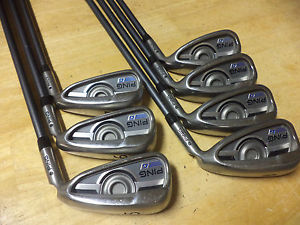 2016 PING G 5,6,7,8,9,PW,UW IRONS IRON Set 5-PW,UW Graphite CFS 65 Seniors image 1
