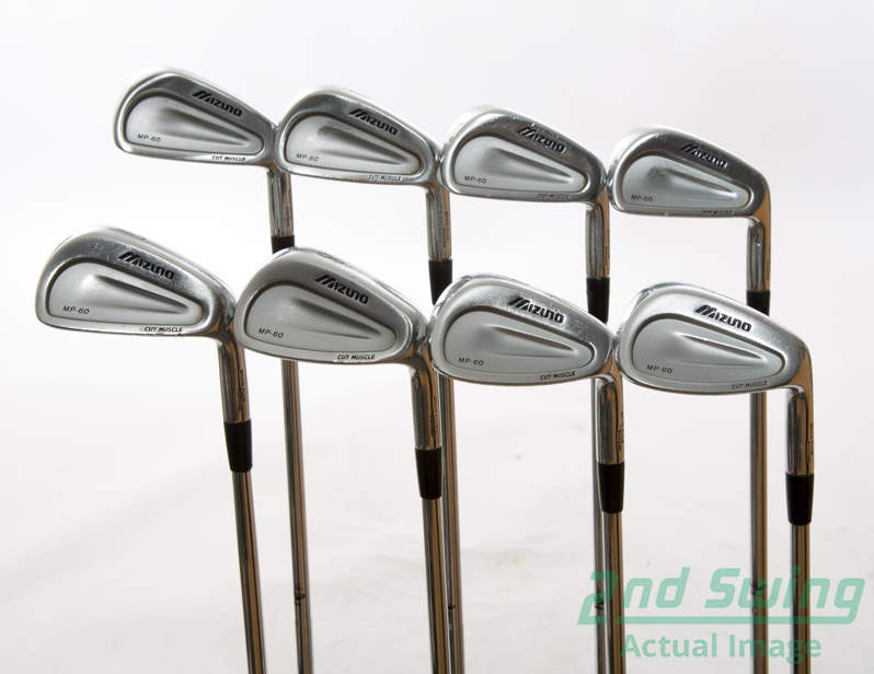 Mizuno MP 60 Iron Set 3-PW Steel Stiff Right 38 in image 1