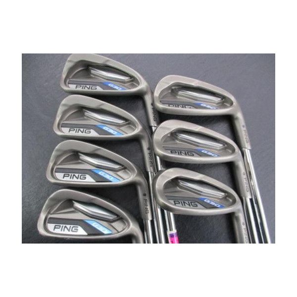 Used[B] Golf Ping G30 8S Iron Set R 5~AW 7 Set dot: black Men U3X image 1