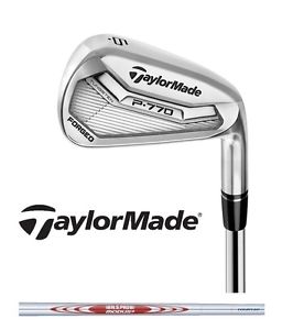 New 2017 Taylormade Golf P 770 Tour Irons P770 Modus Tour 130 2 Flat -1/2" Short image 1
