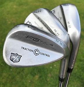 WILSON STAFF FG TOUR TRACTION CONTROL WEDGE SET - 52, 56 &amp; 60 DEGREE image 1