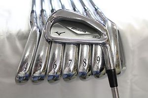 Used RH Mizuno MP-53 3-PW Iron Set Project X 5.5 Stiff Flex Steel Shafts MP53 image 1