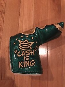 Scotty Cameron "Cash Is King" Limited Release Green Putter Headcover. Titleist. image 1