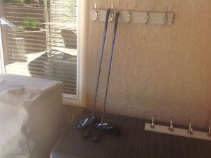 Ping G hybrids, 19 &amp; 22 degree, regular Alta graphite shafts, with covers. image 1