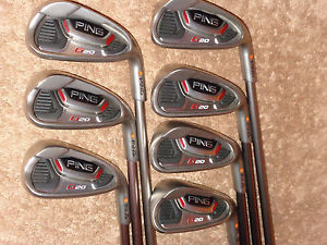 Ping G20 Graphite Iron Set 5-PW,GW TFC 169 Regular RH ( Orange Dot 2.25 Flat ) image 1