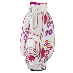 Ladies Persons PCB7602 Caddy Bag Pink 8*/46 5 Way Top New From Japan image 1