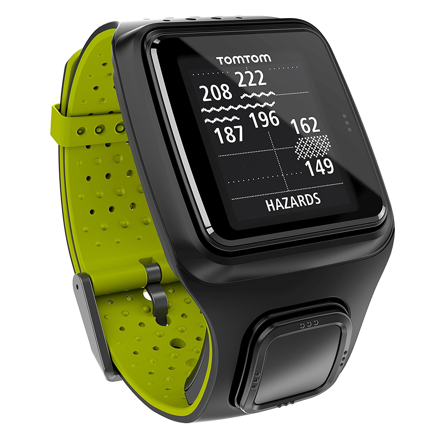 TomTom Golfer GPS Special Edition Watch - Black/Green image 1