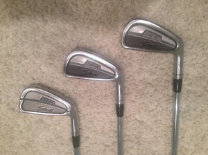 Used Titleist Forged 735 CM Irons Stiff Flex 3 – PW image 1