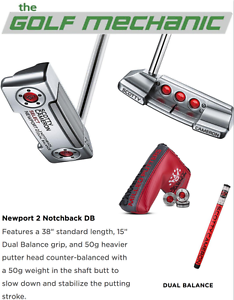 Titleist 2017 Scotty Cameron Select Newport 2 Notchback DB (Dual Balance) 38" image 1