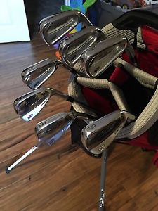 Titleist 716 CB/MB Combo 4-PW upgraded shafts image 1