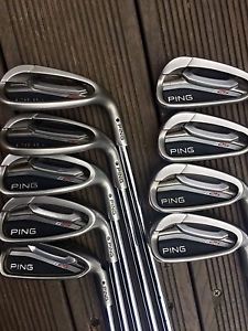 Ping G25 Irons 4-S Wedge (9 Clubs) Black Dot Regular R/H image 1