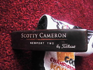 Scotty Cameron Newport Two 2 Putter Titlelist &amp; Rare Kohler Head Cover Golf image 1