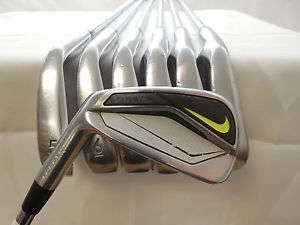 Used LH Nike Vapor Pro Combo 4-PW Dynamic Gold Pro Steel Shafts Stiff Flex S image 1