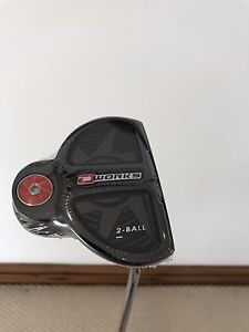 ODYSSEY O-WORKS 2 BALL PUTTER - BRAND NEW FOR 2017 - RH 34" image 1