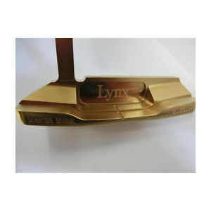 Used[A] Golf Lynx MASTER MODEL XI Premium Gold pin type 34 inches Putter X7H image 1
