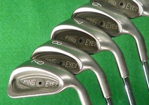 Ping Eye 2 Black Dot 2-SW Iron Set ZZ-Lite Steel Stiff image 1
