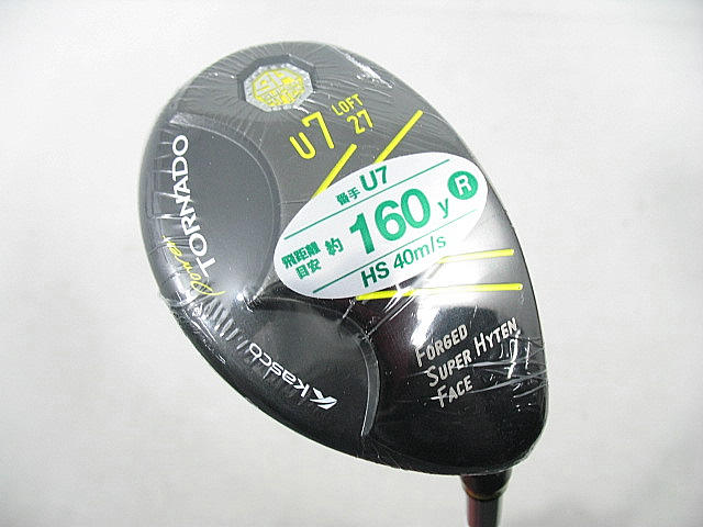 Used[A] Golf Kasco Power Tornado 8 Eight 2015 Utility Regular U7 Men Q2P image 1