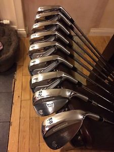 Srixon 745 Irons + X2 Cleveland Wedges+ Rare Stand Bag image 1