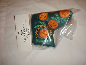 Scotty Cameron 2014 Florida Orange Mid-Mallet GoLo Headcover "For Tour Use Only" image 1