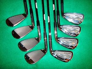 TaylorMade SLDR Irons 4-AW KBS TOUR C-Taper 90 Steel Shafts Regular Flex image 1