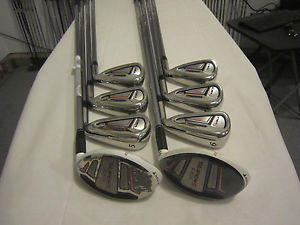 Adams Idea Super S Hybrid Rescue Combo Iron Set - 3-PW - Regular Flex Graphite image 1
