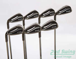 Ping G25 Iron Set 4-PW Steel Regular Left Black Dot 37.75 in image 1