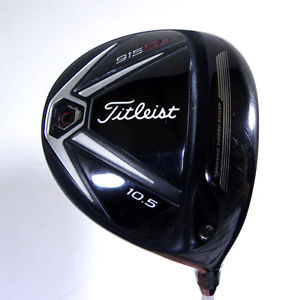 Titleist Golf 915 D3 Driver RH 10.5 Degrees Aldila Rogue 70 Black Stiff Used image 1