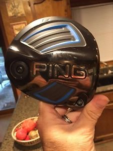 Ping G Driver 9 degree Stiff Pro Shaft RH- practically new with few rounds on it image 1
