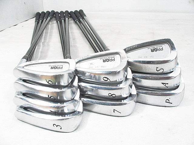 Used[B-] Golf PRGR Data 811 Iron Set Original carbon M-43 Men W4M image 1