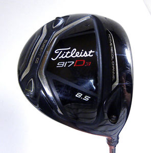 Titleist Golf 917 D3 Driver RH 8.5 Degrees Aldila Rogue Max 65 Stiff Flex Used image 1