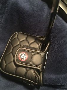 RH TaylorMade Black Spider Tour Black Slant Neck Dustin Johnson 34 Inch image 1