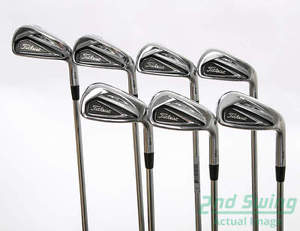 Titleist 716 AP2 Iron Set 4-PW Steel Stiff Right 38 in image 1