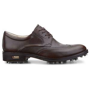 NEW Mens ECCO World Class Hydromax Golf Shoes Cocoa Brown US 12-12.5 EU 46 image 1