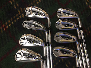 2017 TaylorMade M1 Irons 4-AW +1/2" 2*UP DG S300 STIFF Flex MINT!!! image 1