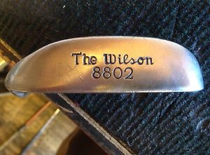 The Wilson 8802 33" putter all original Head Speed shaft Right Hand image 1