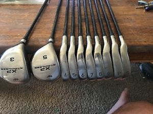 LH Custom Iron Set Acer Professional Xp 3w 5w 4-sw Set Woods And Irons image 1