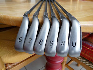 Ping G30 iron set 6-U, graphite senior flex, orange dot, Winn midsize grips image 1
