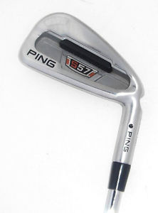 PING S57 FERRI / 3-PW (8 Ferri) / NERO ROTONDO / AWT regolare elastico acciaio image 1