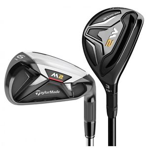 New Taylormade M2 2016 Combo Iron set 3H-PW Stiff flex Graphite irons image 1