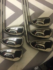 Ping G20 Iron Set Soft Regular Flex Green Dot Cushin #sMatch Sr Golf Clubs image 1