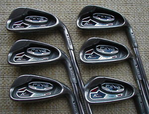 Ping K15 5-PW (6 PC) Black Dot Iron Set AWT Steel Regular flex image 1