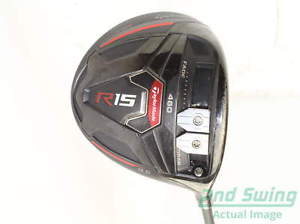 TaylorMade R15 Black Driver 9.5* Graphite Stiff Right 45.25 in image 1