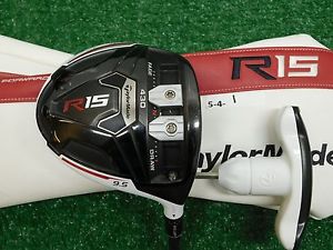 TaylorMade R15 430 TP 9.5 Driver Aldila RIP 60 X Extra Stiff w HC, Tool Mid Mint image 1