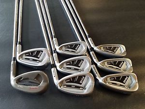 PING i20 Iron Set 4-PW with Tour Gorge 54° sand wedge. Black dot. Stiff flex image 1