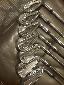 Excellent Taylormade RSI1 4-PW Iron Set RH R-Flex True Temper REAX 90 image 1