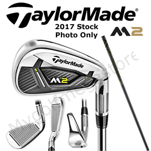 Taylor Made M2 2017 Eisensatz Herren Rechtshand GRAPHIT STIFF 5-PW image 1