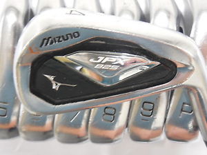 Used RH Mizuno JPX 825 Pro 4-PW Iron Set Steel True Temper Stiff Flex Shaft S image 1