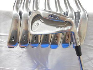 Used RH Mizuno MX-23 Iron Set 3-PW MX23 Steel Dynalite Gold Stiff Flex Shafts image 1