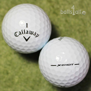100 Callaway X2 Hot Golfbälle ~AAAA-Lakeballs~ TOP-QUALITÄT~ X2HOT ~ weiße Bälle image 1