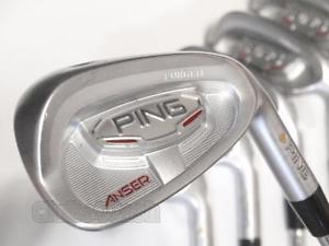 Ping 2010 Original Anser Forged Irons GOLD AWT Regular Flex 5-PW  Clean CLASSICS image 1